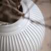 Kähler HAMMERSHØI Wazon do Kwiatów Podłogowy 50 cm Biały