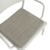 Muuto LINEAR OUTDOOR Stalowy Fotel Ogrodowy Lounge - Zewnętrzny / Niebieski