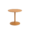 Muuto SOFT SIDE Stolik Okrągły 48 cm Pomarańczowy / Blat 48 cm Laminat