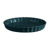 Emile Henry NATURAL CHIC Ceramiczna Forma do Tarty 28 cm / Grafitowa