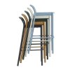 Muuto LINEAR Krzesło Barowe Ogrodowe - Hoker 75 cm / Pomarańczowy