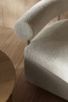 Kristina dam studio SOLITUDE Fotel Tapicerowany Boucle / Beżowy
