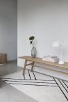 Hübsch OAK Ławka 180 cm z Drewna Dębowego