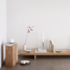 Georg Jensen CANDLES Świeca Bryłowa 6 cm 2 Szt. Biała