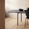 Eva Solo TAFFEL Stół Rozkładany 90 x 200-320 cm Czarny / Blat Pebble