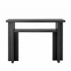 Bloomingville CUPA Konsola Drewniana 110 cm / Czarna