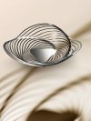 Alessi TRINITY Kosz na Owoce 33 cm / Srebrny Polerowany