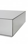 Aytm SPECULUM Stolik Lustrzany 80x80 cm Szary