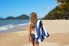 Dock & Bay CABANA Szybkoschnący Ręcznik Plażowy XL 200x90 cm / Whitsunday Blue