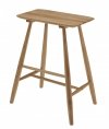 Villa Collection OAK Hoker - Stołek z Dębu Olejowanego 64 cm