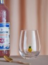 Bloomingville MISA Szklanki do Napojów 560 ml 4 Szt. z Kolorowymi Figurkami