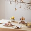 Lyngby Porcelain RHOMBE Bombka Porcelanowa - Zielona
