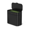 simplehuman Kompostownik Stalowy 4 l / Czarny