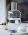 Lyngby Glass PALERMO Karafka do Wody 1,5 l Złota