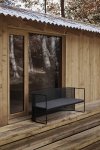 Kristina dam studio BAUHAUS Sofa Ogrodowa / Czarna