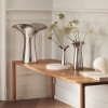 Georg Jensen BLOOM BOTANICA Stalowy Wazon do Kwiatów 22 cm / Srebrny Połysk