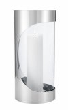 Georg Jensen CHROME CONTOURS Lampion 33 cm / Srebrny Stalowy