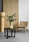 Villa Collection VINKA Lampa Podłogowa z Rattanu 130 cm Naturalna