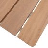 Muuto 70/70 Stół Ogrodowy 225x90 cm Blat z Drewna Sapelli / Rama Czarna