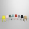 Muuto NERD Krzesło Drewniane - Żółte Sand Yellow