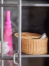Bloomingville KAY Rattanowy Kosz z Pokrywką do Przechowywania z Pokrywką