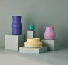 Gense DOROTEA Ceramiczny Wazon do Kwiatów 17 cm / Fioletowy