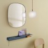 Muuto FOLDED Półka Ścienna 62 cm / Szaroniebieska