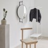 Kristina dam studio GRID Regał na Ubrania - Garderoba Stalowa / Czarna