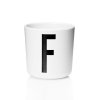 Design Letters AJ Kids - Kubek z Melaminy - Litera F