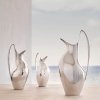 Georg Jensen HENNING KOPPEL Stalowy Dzbanek 1,2 l Srebrny Polerowany