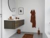 ZONE Denmark TILES Dywanik Łazienkowy 80x50 cm / Terakota