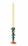 Villa Denmark STYLES Kolorowy Świecznik 18 cm Zielony