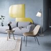 Muuto PEBBLE Dywan Wełniany 240x170 cm Ciemnoszary