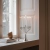 Georg Jensen COBRA Świecznik Menora / Srebrny Polerowany