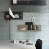 Muuto BASE Stół Okrągły 110 cm Czarny - Blat Linoleum
