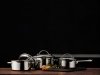 Funktion KITCHEN Zestaw Garnków Stalowych 6 El. / Srebrny
