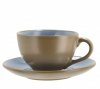 Bitz NORDIC Filiżanki ze Spodkiem do Kawy lub Herbaty 240 ml 6 Szt. Wood / Ocean