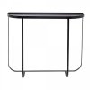 Bloomingville HARPER Konsola Metalowa 100 cm  / Czarna