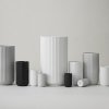 Lyngby Porcelain LYNGBY Wazon do Kwiatów 12 cm Jasnoszary