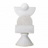 Bloomingville BEATRICE Rzeźba - Figurka Dekoracyjna 27 cm / Biała
