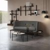 Eva Solo SAVOYE Prostokątny Stolik Kawowy 120x50 cm z Ceramicznym Blatem / Czarny - Blat Czarny