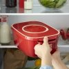 Emile Henry KITCHEN Pojemnik do Przechowywania i Serwowania Sera / Czarny