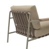 Muuto SETTLE Fotel Ogrodowy / Brązowy - Taupe