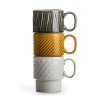 Sagaform COFFEE RETRO Filiżanka do Kawy 250 ml Żółta