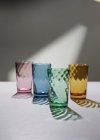 Lyngby Glass VIENNA Szklanki Wysokie 400 ml 4 Szt. / Zielone