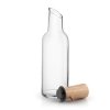Eva Solo GLASS Karafka do Wody 1 l z Drewnianym Korkiem