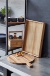 Holm WOODEN Drewniana Taca do Serwowania 51x35 cm