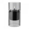 Stelton LUCIE Lampa Oliwna / Świecznik 17,5 cm Szary
