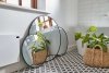 Villa Collection MIRROR Lustro Ścienne Okrągłe 60 cm Czarne