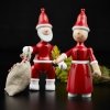 Kay Bojesen CHRISTMAS SANTA Świąteczna Drewniana Figurka - Pani Mikołajowa